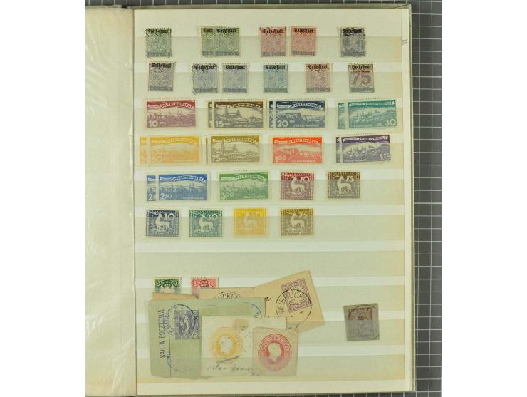 1850/1954 postfrische, ungebrauchte und gestempelte Partie mit Altdeutschland, Dt. Reich, Abstimmungsgebieten, Besetzung I un