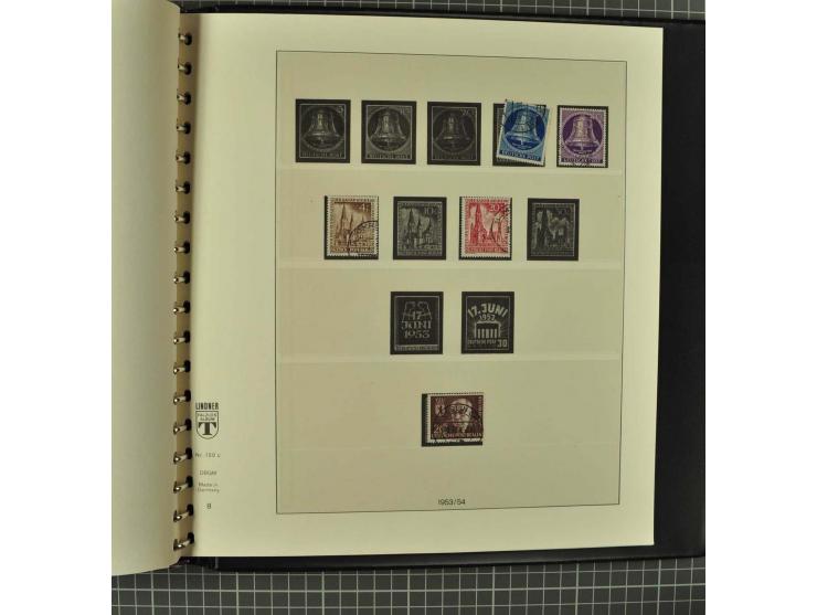 1948/1990 postfrische, ungebrauchte und gestempelte Partie, dabei zwei kpl. postfrische Sammlungen, alles mehrfach mit u.a. M