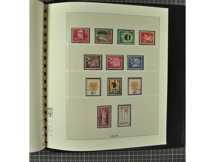 1948/1990 postfrische, ungebrauchte und gestempelte Partie, dabei zwei kpl. postfrische Sammlungen, alles mehrfach mit u.a. M