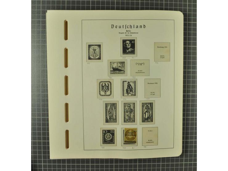 1948/1990 postfrische, ungebrauchte und gestempelte Partie, dabei zwei kpl. postfrische Sammlungen, alles mehrfach mit u.a. M
