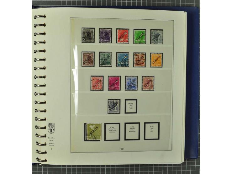 1948/1990 postfrische, ungebrauchte und gestempelte Partie, dabei zwei kpl. postfrische Sammlungen, alles mehrfach mit u.a. M