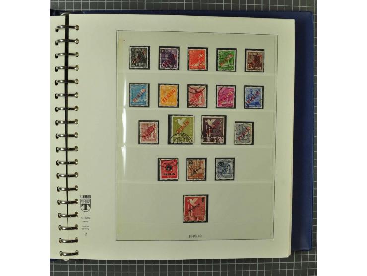 1948/1990 postfrische, ungebrauchte und gestempelte Partie, dabei zwei kpl. postfrische Sammlungen, alles mehrfach mit u.a. M