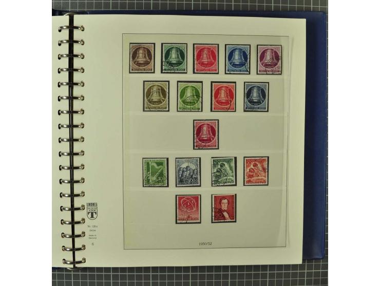 1948/1990 postfrische, ungebrauchte und gestempelte Partie, dabei zwei kpl. postfrische Sammlungen, alles mehrfach mit u.a. M