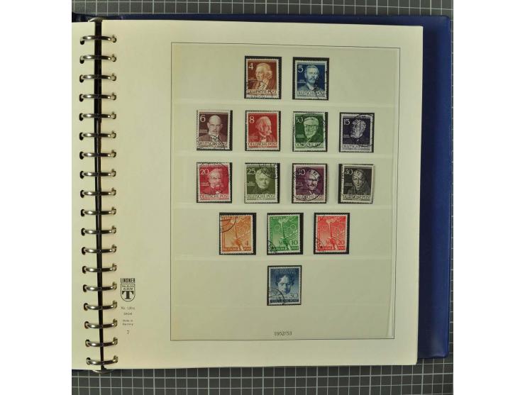 1948/1990 postfrische, ungebrauchte und gestempelte Partie, dabei zwei kpl. postfrische Sammlungen, alles mehrfach mit u.a. M