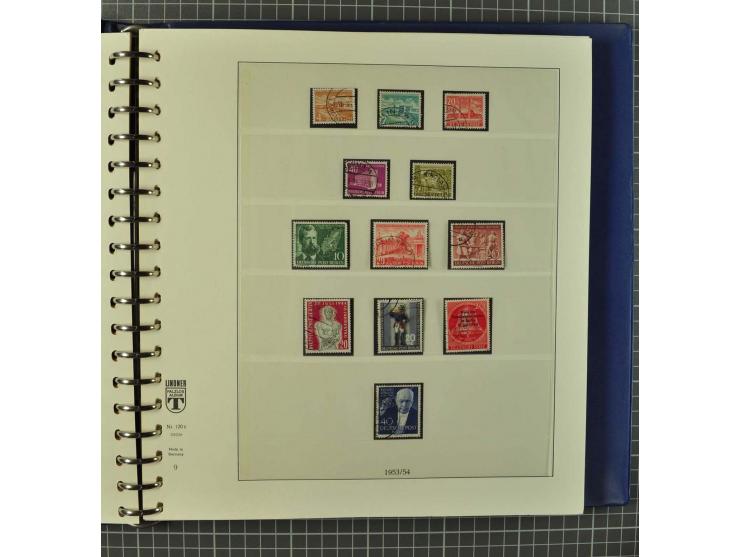 1948/1990 postfrische, ungebrauchte und gestempelte Partie, dabei zwei kpl. postfrische Sammlungen, alles mehrfach mit u.a. M