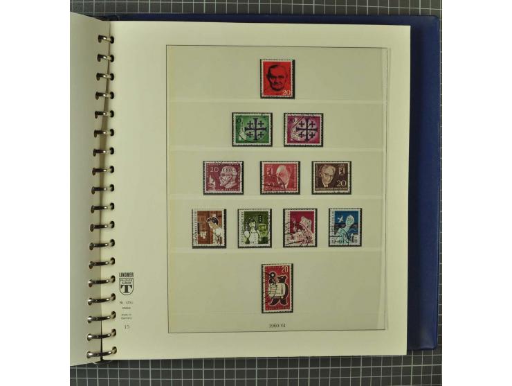 1948/1990 postfrische, ungebrauchte und gestempelte Partie, dabei zwei kpl. postfrische Sammlungen, alles mehrfach mit u.a. M
