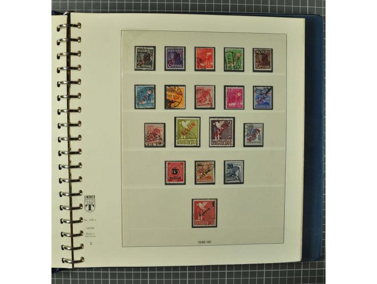 1948/1990 postfrische, ungebrauchte und gestempelte Partie, dabei zwei kpl. postfrische Sammlungen, alles mehrfach mit u.a. M