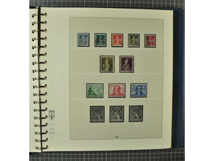 1948/1990 postfrische, ungebrauchte und gestempelte Partie, dabei zwei kpl. postfrische Sammlungen, alles mehrfach mit u.a. M