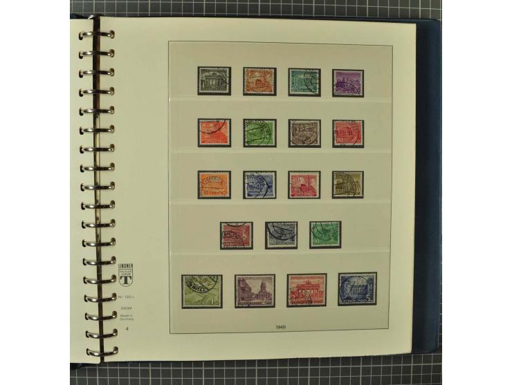 1948/1990 postfrische, ungebrauchte und gestempelte Partie, dabei zwei kpl. postfrische Sammlungen, alles mehrfach mit u.a. M