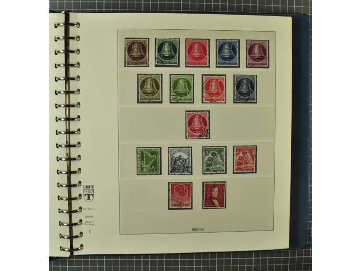 1948/1990 postfrische, ungebrauchte und gestempelte Partie, dabei zwei kpl. postfrische Sammlungen, alles mehrfach mit u.a. M