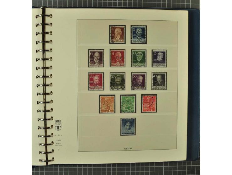 1948/1990 postfrische, ungebrauchte und gestempelte Partie, dabei zwei kpl. postfrische Sammlungen, alles mehrfach mit u.a. M