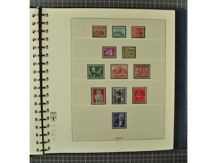 1948/1990 postfrische, ungebrauchte und gestempelte Partie, dabei zwei kpl. postfrische Sammlungen, alles mehrfach mit u.a. M