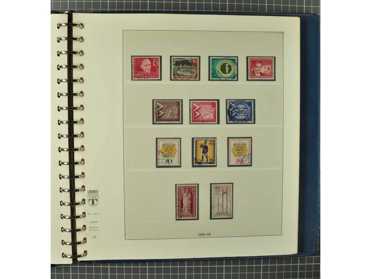 1948/1990 postfrische, ungebrauchte und gestempelte Partie, dabei zwei kpl. postfrische Sammlungen, alles mehrfach mit u.a. M
