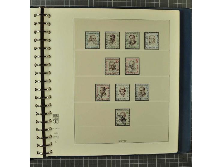 1948/1990 postfrische, ungebrauchte und gestempelte Partie, dabei zwei kpl. postfrische Sammlungen, alles mehrfach mit u.a. M