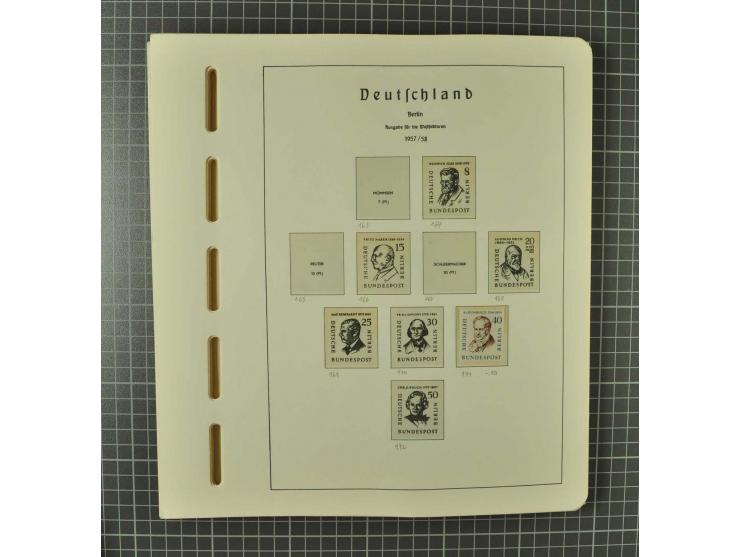 1948/1990 postfrische, ungebrauchte und gestempelte Partie, dabei zwei kpl. postfrische Sammlungen, alles mehrfach mit u.a. M