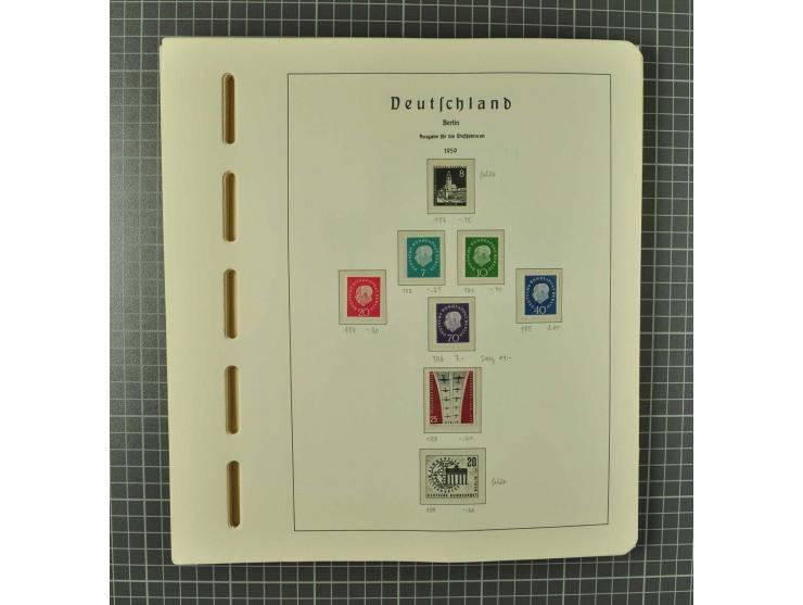 1948/1990 postfrische, ungebrauchte und gestempelte Partie, dabei zwei kpl. postfrische Sammlungen, alles mehrfach mit u.a. M
