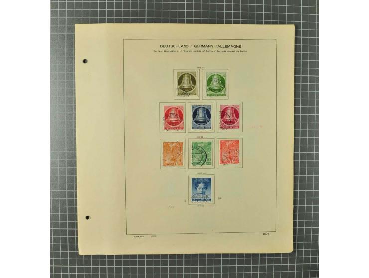 1948/1990 postfrische, ungebrauchte und gestempelte Partie, dabei zwei kpl. postfrische Sammlungen, alles mehrfach mit u.a. M