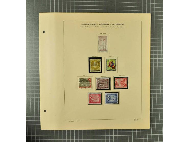 1948/1990 postfrische, ungebrauchte und gestempelte Partie, dabei zwei kpl. postfrische Sammlungen, alles mehrfach mit u.a. M