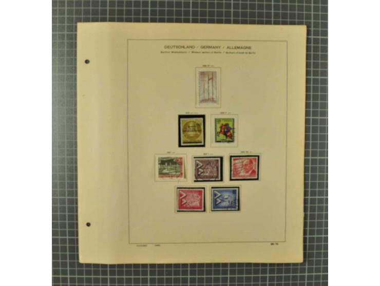 1948/1990 postfrische, ungebrauchte und gestempelte Partie, dabei zwei kpl. postfrische Sammlungen, alles mehrfach mit u.a. M