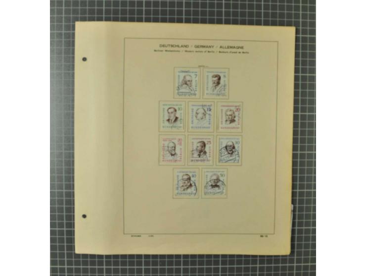1948/1990 postfrische, ungebrauchte und gestempelte Partie, dabei zwei kpl. postfrische Sammlungen, alles mehrfach mit u.a. M
