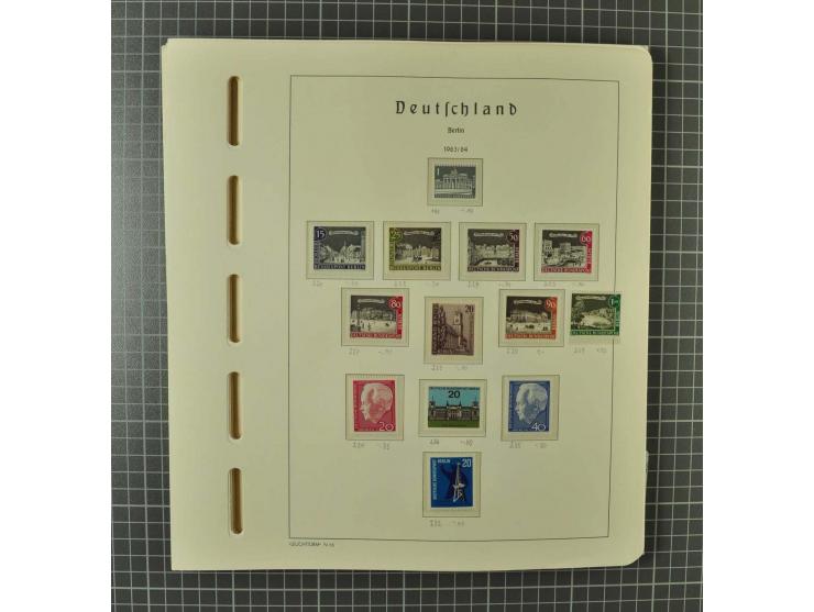 1948/1990 postfrische, ungebrauchte und gestempelte Partie, dabei zwei kpl. postfrische Sammlungen, alles mehrfach mit u.a. M