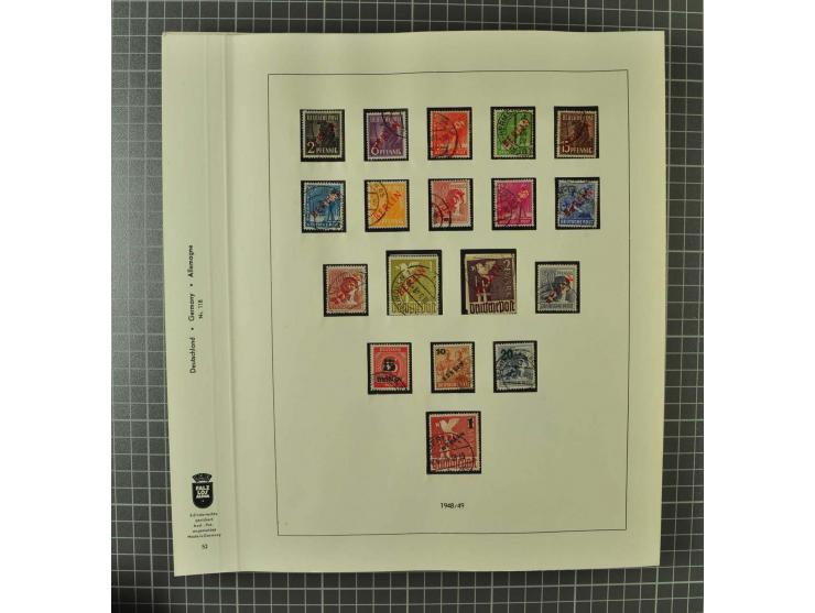 1948/1990 postfrische, ungebrauchte und gestempelte Partie, dabei zwei kpl. postfrische Sammlungen, alles mehrfach mit u.a. M