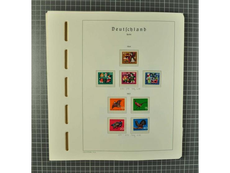 1948/1990 postfrische, ungebrauchte und gestempelte Partie, dabei zwei kpl. postfrische Sammlungen, alles mehrfach mit u.a. M