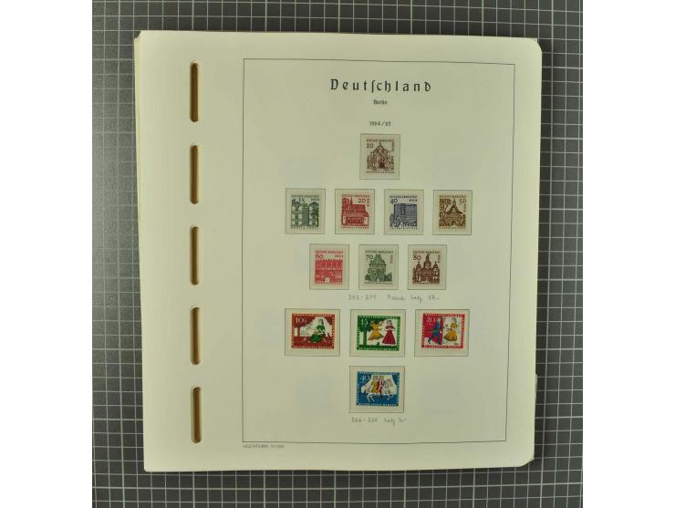 1948/1990 postfrische, ungebrauchte und gestempelte Partie, dabei zwei kpl. postfrische Sammlungen, alles mehrfach mit u.a. M