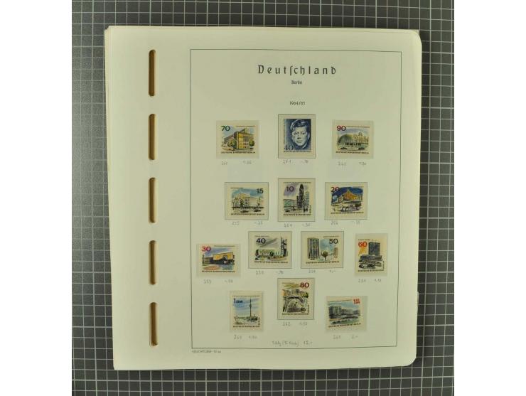 1948/1990 postfrische, ungebrauchte und gestempelte Partie, dabei zwei kpl. postfrische Sammlungen, alles mehrfach mit u.a. M