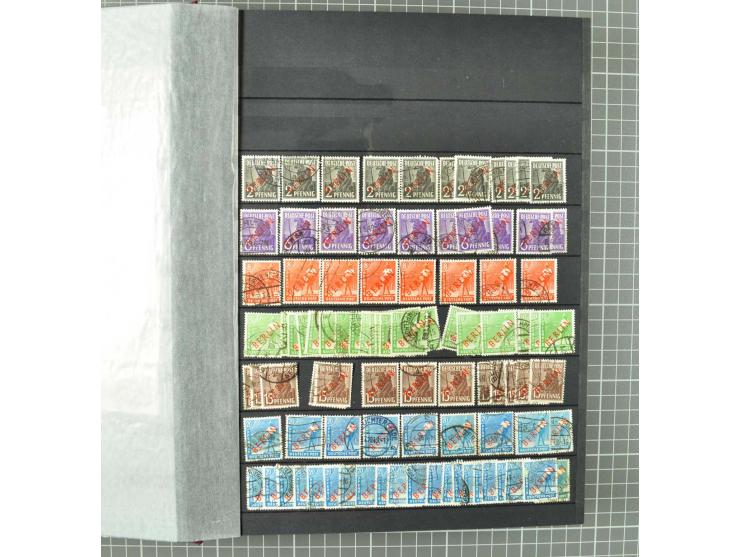 1948/1990 postfrische, ungebrauchte und gestempelte Partie, dabei zwei kpl. postfrische Sammlungen, alles mehrfach mit u.a. M