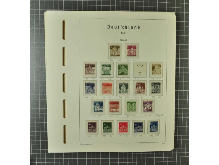 1948/1990 postfrische, ungebrauchte und gestempelte Partie, dabei zwei kpl. postfrische Sammlungen, alles mehrfach mit u.a. M