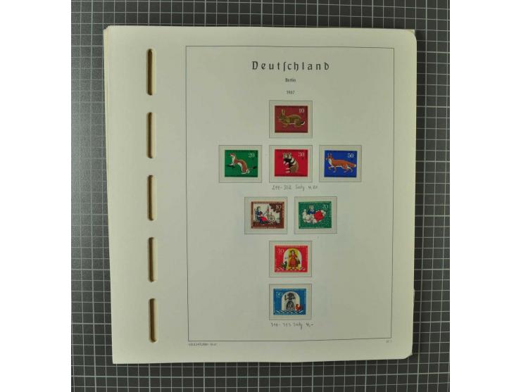 1948/1990 postfrische, ungebrauchte und gestempelte Partie, dabei zwei kpl. postfrische Sammlungen, alles mehrfach mit u.a. M