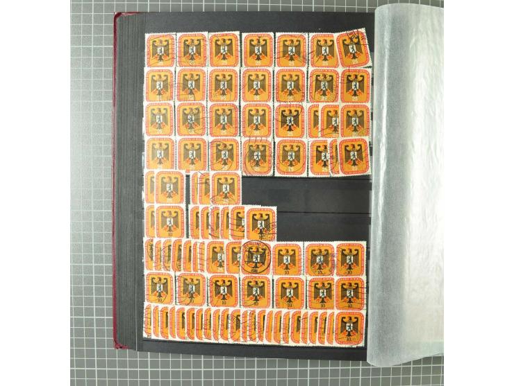 1948/1990 postfrische, ungebrauchte und gestempelte Partie, dabei zwei kpl. postfrische Sammlungen, alles mehrfach mit u.a. M