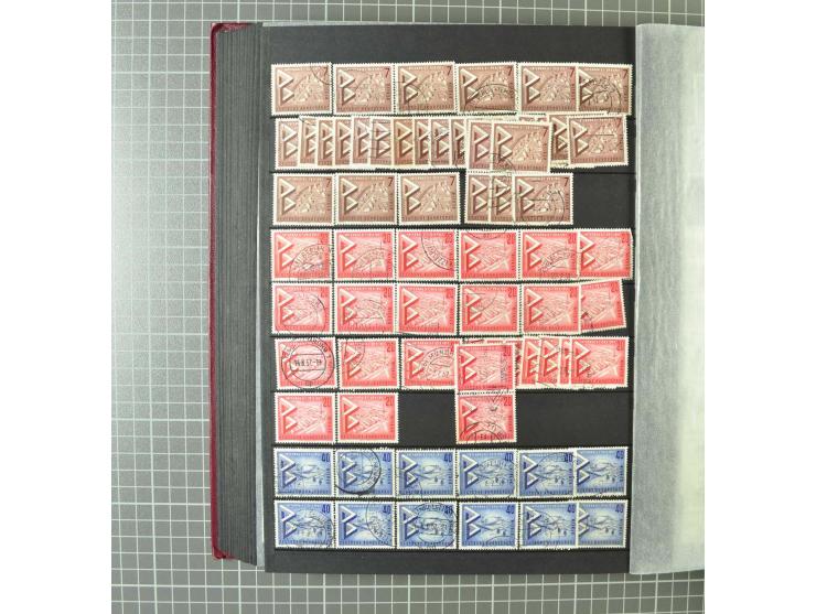 1948/1990 postfrische, ungebrauchte und gestempelte Partie, dabei zwei kpl. postfrische Sammlungen, alles mehrfach mit u.a. M
