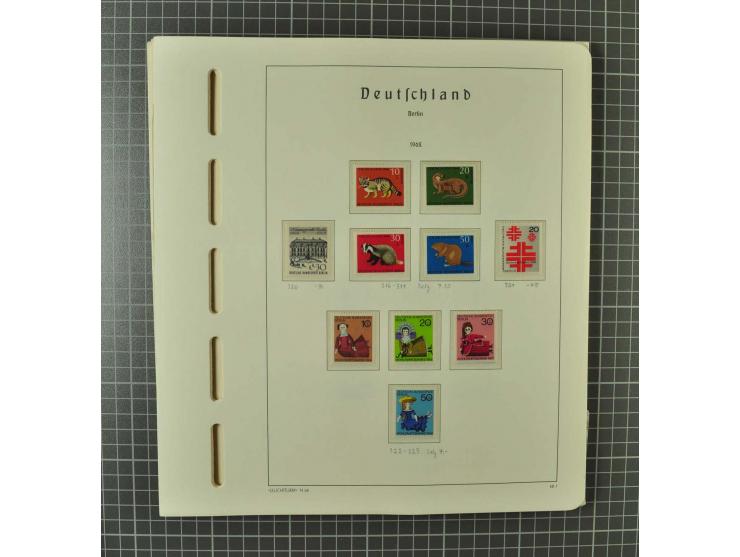 1948/1990 postfrische, ungebrauchte und gestempelte Partie, dabei zwei kpl. postfrische Sammlungen, alles mehrfach mit u.a. M