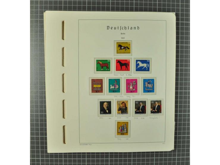 1948/1990 postfrische, ungebrauchte und gestempelte Partie, dabei zwei kpl. postfrische Sammlungen, alles mehrfach mit u.a. M
