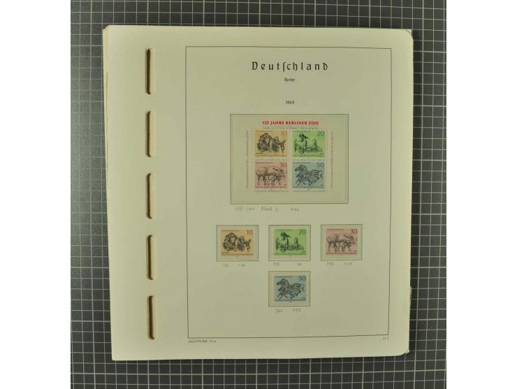 1948/1990 postfrische, ungebrauchte und gestempelte Partie, dabei zwei kpl. postfrische Sammlungen, alles mehrfach mit u.a. M