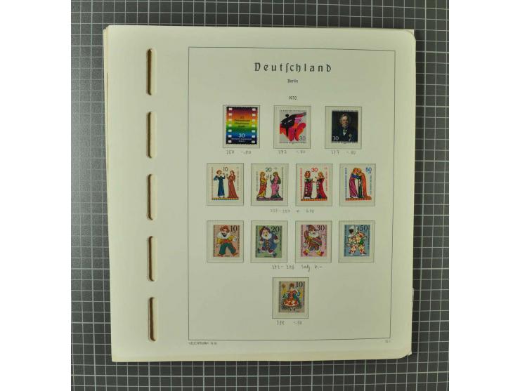 1948/1990 postfrische, ungebrauchte und gestempelte Partie, dabei zwei kpl. postfrische Sammlungen, alles mehrfach mit u.a. M