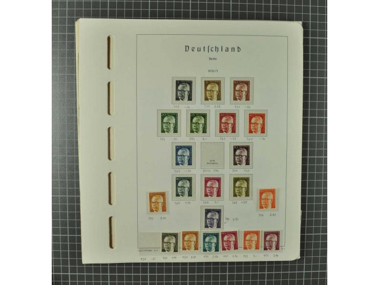 1948/1990 postfrische, ungebrauchte und gestempelte Partie, dabei zwei kpl. postfrische Sammlungen, alles mehrfach mit u.a. M