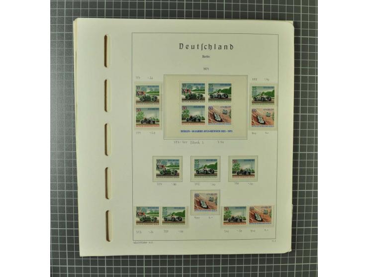 1948/1990 postfrische, ungebrauchte und gestempelte Partie, dabei zwei kpl. postfrische Sammlungen, alles mehrfach mit u.a. M