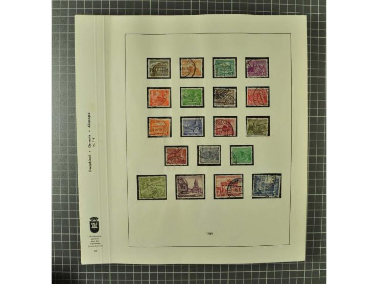1948/1990 postfrische, ungebrauchte und gestempelte Partie, dabei zwei kpl. postfrische Sammlungen, alles mehrfach mit u.a. M