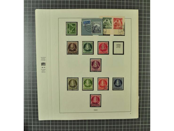 1948/1990 postfrische, ungebrauchte und gestempelte Partie, dabei zwei kpl. postfrische Sammlungen, alles mehrfach mit u.a. M