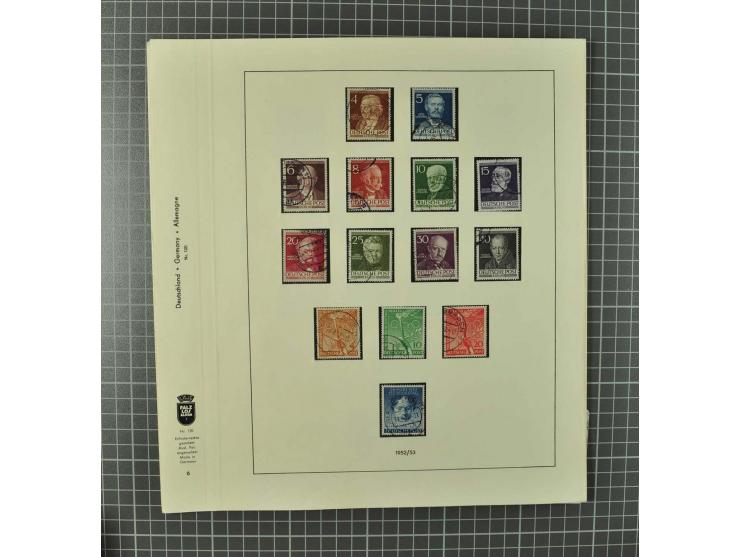 1948/1990 postfrische, ungebrauchte und gestempelte Partie, dabei zwei kpl. postfrische Sammlungen, alles mehrfach mit u.a. M