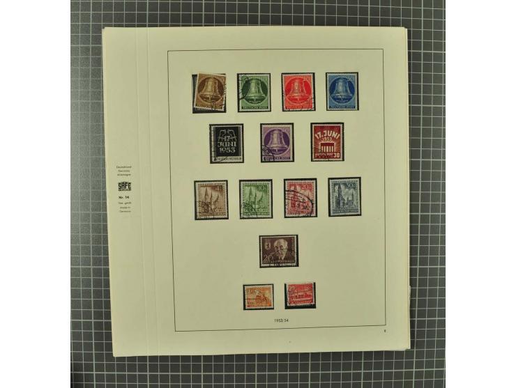 1948/1990 postfrische, ungebrauchte und gestempelte Partie, dabei zwei kpl. postfrische Sammlungen, alles mehrfach mit u.a. M