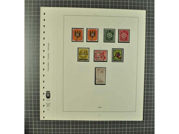 1948/1990 postfrische, ungebrauchte und gestempelte Partie, dabei zwei kpl. postfrische Sammlungen, alles mehrfach mit u.a. M