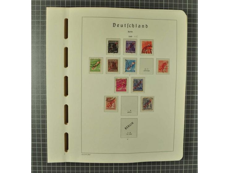 1948/1990 postfrische, ungebrauchte und gestempelte Partie, dabei zwei kpl. postfrische Sammlungen, alles mehrfach mit u.a. M