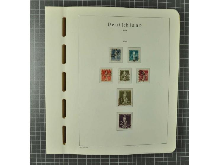 1948/1990 postfrische, ungebrauchte und gestempelte Partie, dabei zwei kpl. postfrische Sammlungen, alles mehrfach mit u.a. M