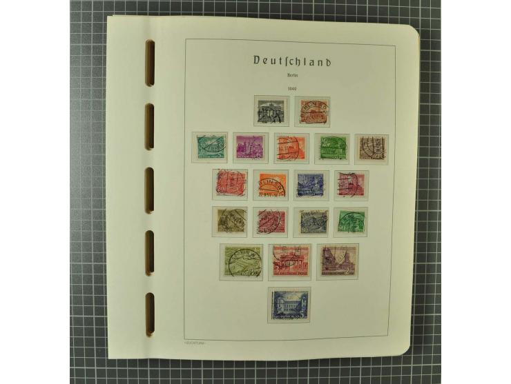 1948/1990 postfrische, ungebrauchte und gestempelte Partie, dabei zwei kpl. postfrische Sammlungen, alles mehrfach mit u.a. M