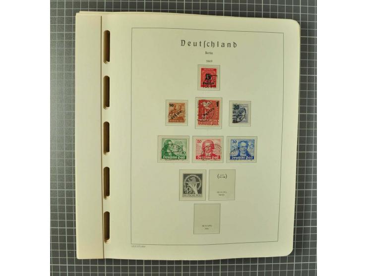 1948/1990 postfrische, ungebrauchte und gestempelte Partie, dabei zwei kpl. postfrische Sammlungen, alles mehrfach mit u.a. M