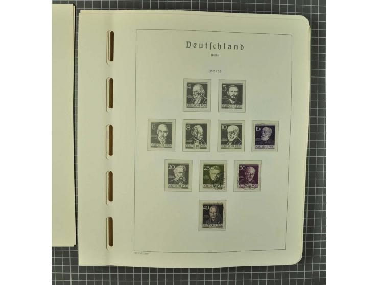 1948/1990 postfrische, ungebrauchte und gestempelte Partie, dabei zwei kpl. postfrische Sammlungen, alles mehrfach mit u.a. M